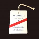 Sustainable Cotton Paper Hang Tag with Organic Cotton String